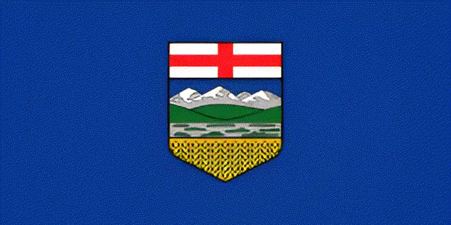 Canada 3 alberta flag