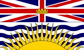Canada 2 british columbia flag