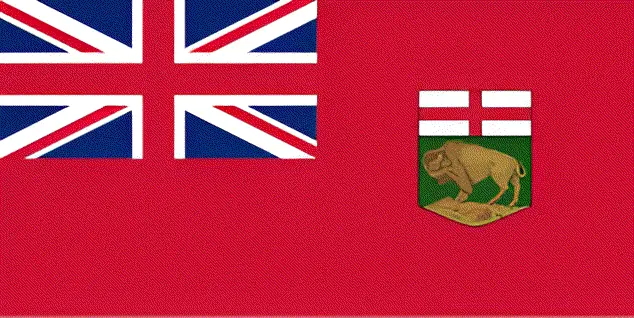 Canada 5 manitoba flag
