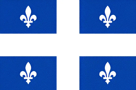 Canada 4 quebec flag